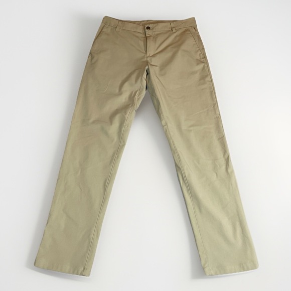 lululemon athletica Other - Lululemon Commission Pant Slim Warpstreme 31X31 Tan Tapered Trousers Men's